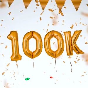 THANK YOU THANK YOU for helping me get to 100k followers